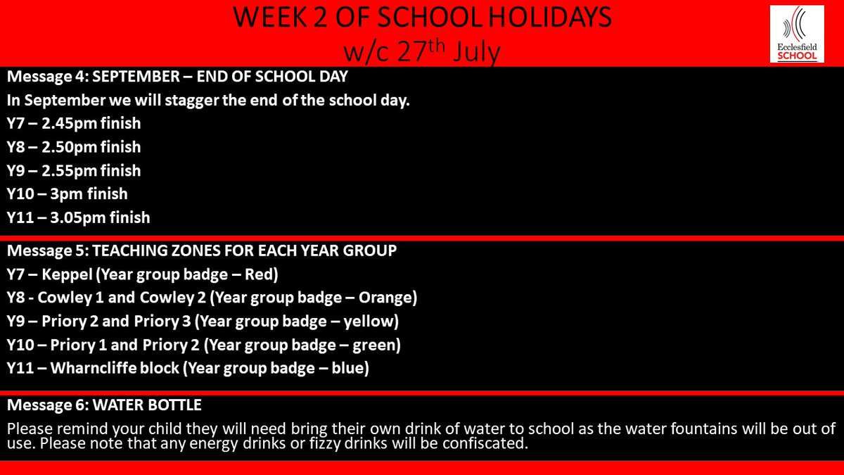 Ecclesfield School (@officialecco) on Twitter photo 