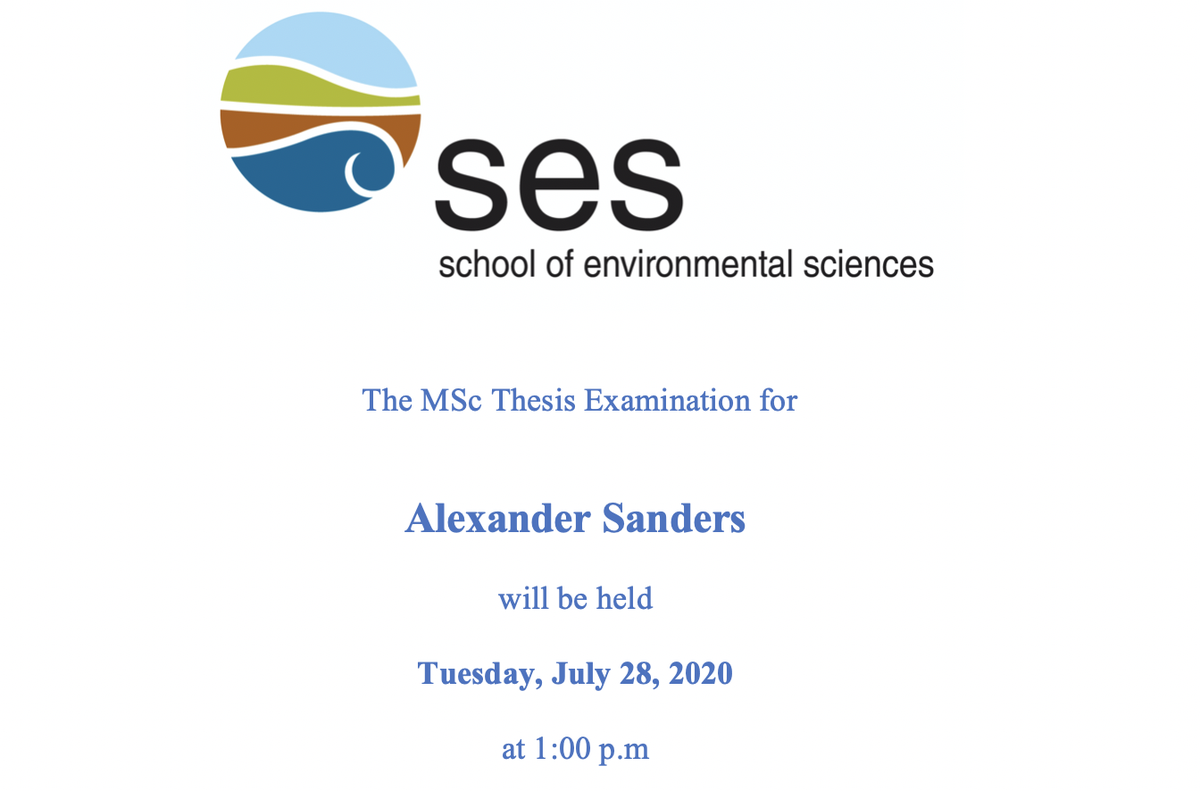 UofG_SES's tweet photo. 🌾Alex Sanders, advised by our own Dr. John Lauzon, will defend his MSc thesis July 28 at 1pm. 🌾
His #research focused on the success of sulfur #fertilizer for various Ontario #crops.
➡https://t.co/SZtUotPzE0
#ontag #agriculture #EnviroSci #UofG #SES_graduates https://t.co/SdtFXauf5x
