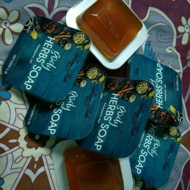 aura rich body herbs soap