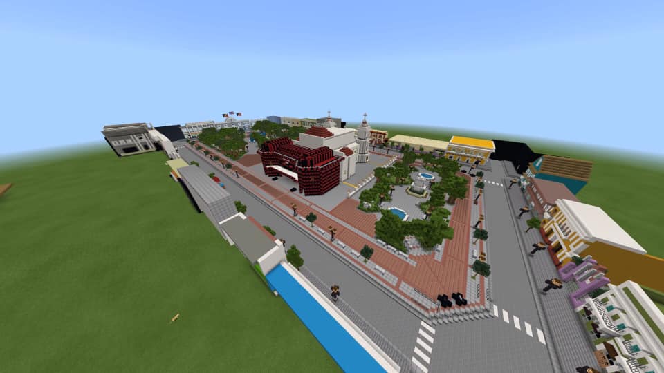 islacaribe_pr's tweet photo. ¡Demasiado cool! 

Plazas las Delicias de Ponce en el  videojuego: Minecraft ⌨️🖥 Solo falta @erniearqueologo y @thetourgirl  por la calle dando el tour de Ponce 😂😅

*Fotos y hecho por: Nelson Benavent Montero,  Tiffany y Felix https://t.co/3wKCUbWZYL