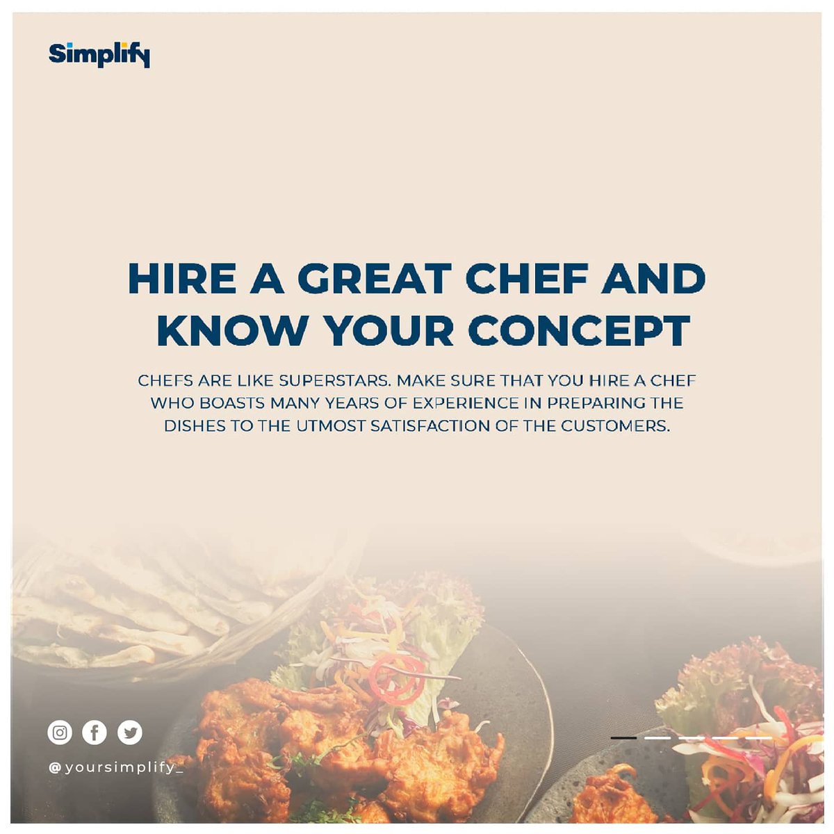 yoursimplify_'s tweet photo. The restaurant business is highly dynamic. Despite being a lucrative industry, it is also prone to several challenges.
Here are a few tips on How to Run a Successful Restaurant from @yoursimplify
#erp #resturantsinnigeria #restuarantsinlagos #invoicing #tech #restuarantdesign https://t.co/qTdR4MAH6m