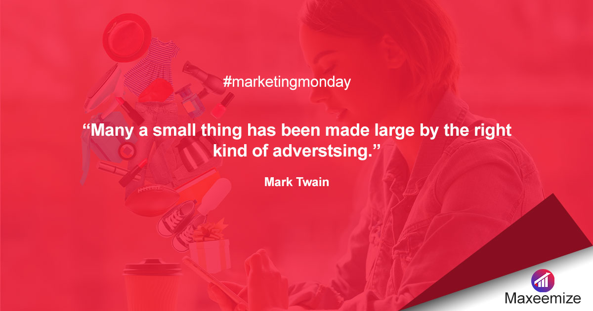 themaxeemize's tweet photo. Grow your business with the right advertising strategy.
.
Maxeemize Digital Marketing Agency.
.
#marketingmonday #maxeemize #orangecounty #marketingagency #digitalmarketing #onlinemarketing #websitedesign #socialmedia #seo #content #ppcadvertising https://t.co/iHGAyC0J0J