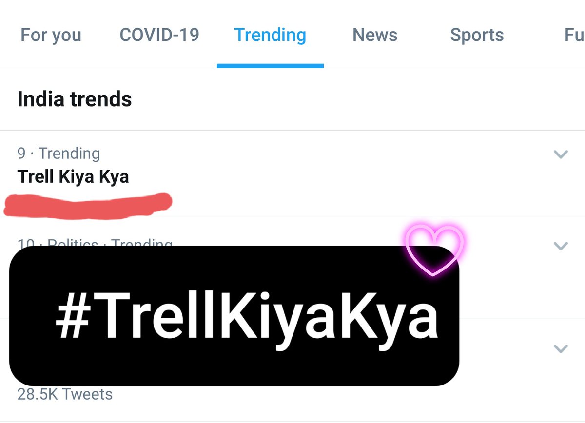 TrellApp's tweet photo. Trending on #Twitter, thanks to the love and support of our #Community 🔥🙏🏽

If it's not on @TrellApp, then it probably never happened! 😇

Life mein kuch bhi karo #TrellKaro. Toh batao, aapne aaj #TrellKiyaKya? 🚀

#Trell #TwitterTrends #MadeInIndia #MakeInIndiaWithTrell https://t.co/G42l8qSVZj