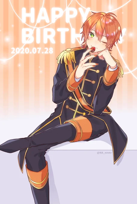 お誕生日おめでとうございます!
いつも沢山の笑顔を届けてくださってありがとうございます。大好きです!?
太陽のようなあなたが進む道が、明るいものでありますように。

#ジェルくん誕生祭2020
#すとぷりギャラリー 