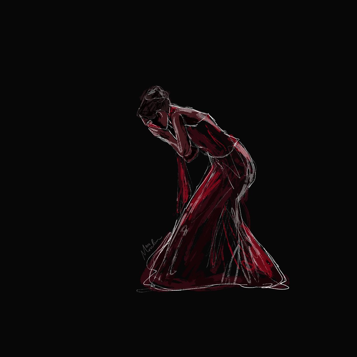 badmoulin's tweet photo. i drew the beautiful @MsAshleyLoren and wrote some things about what’s been happening and moving into the future ♥️ full post on my instagram (https://t.co/nBQoJA3kfN) https://t.co/DvnUjN4upy