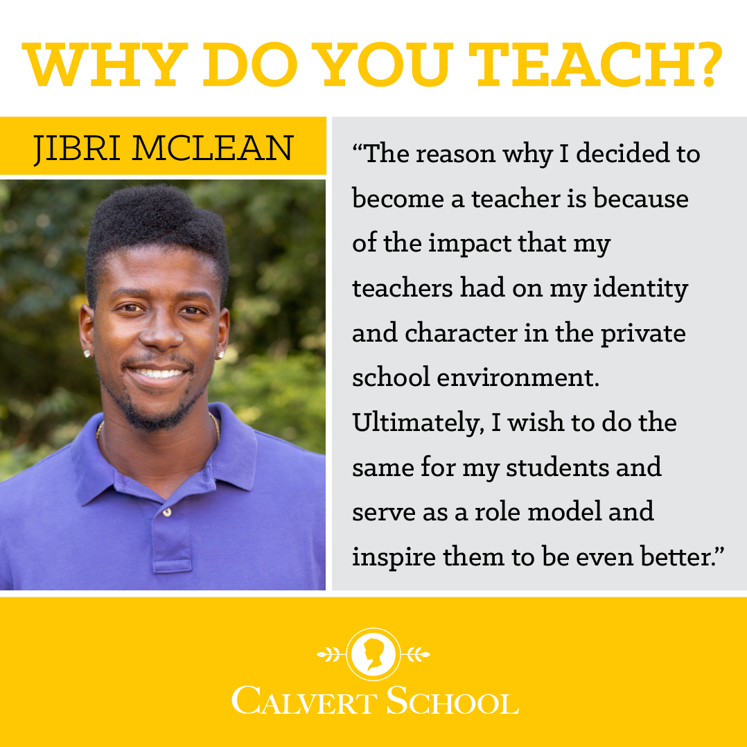 CalvertSchoolMD's tweet photo. We asked some of our teachers, "Why do you teach?" and we loved what they had to share!
#WhyDoYouTeach #ITeachBecause #WhyITeach #CalvertSchool https://t.co/JloO43eznj