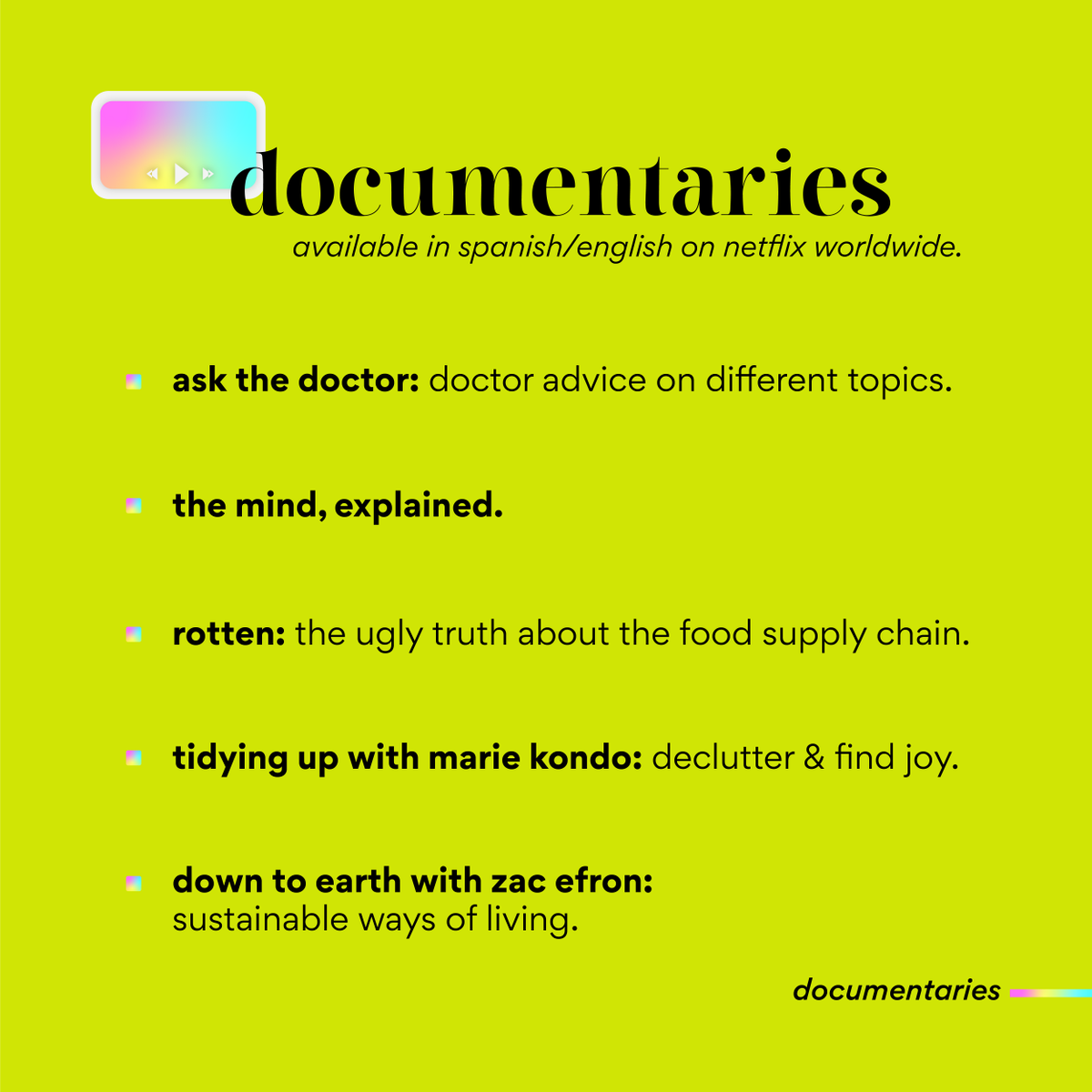 TP_ElSalvador's tweet photo. Today in our #HealthyMonday we share with you some ready to consume documentaries and podcasts that approach health from different angles just by pressing play!🧘🏻♀️😉
.
#TPFamily #HealthyMonday #MásTPQueNunca #PackagedGoods https://t.co/yb3bW5cZSU