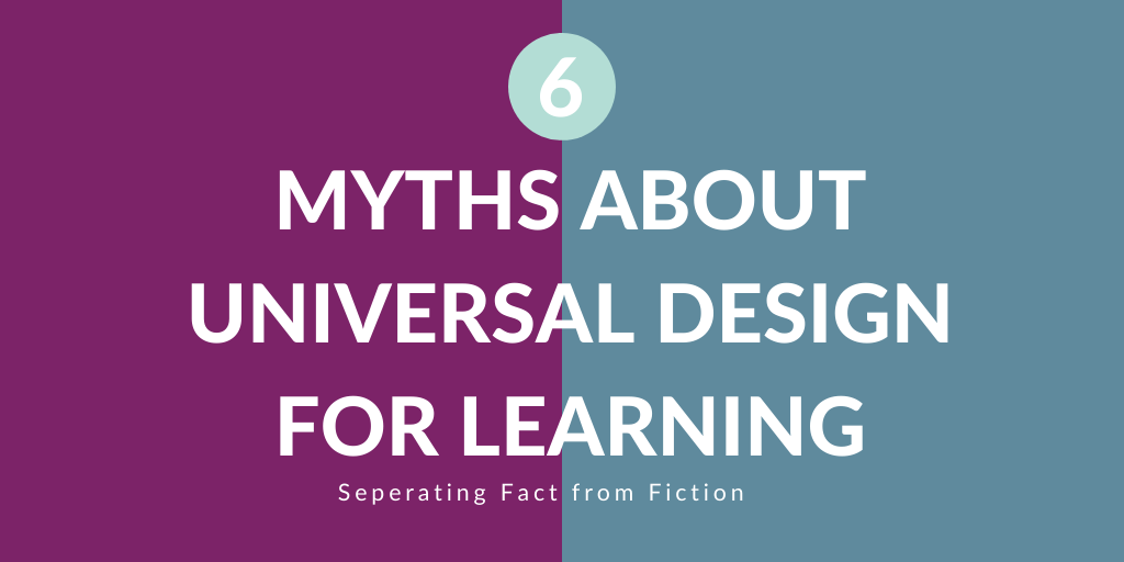 KatieNovakUDL's tweet photo. I have encountered a lot of myths and misconceptions about #UDL over the years. Setting the record straight https://t.co/xTDl6AwXys https://t.co/wol7eJeykw