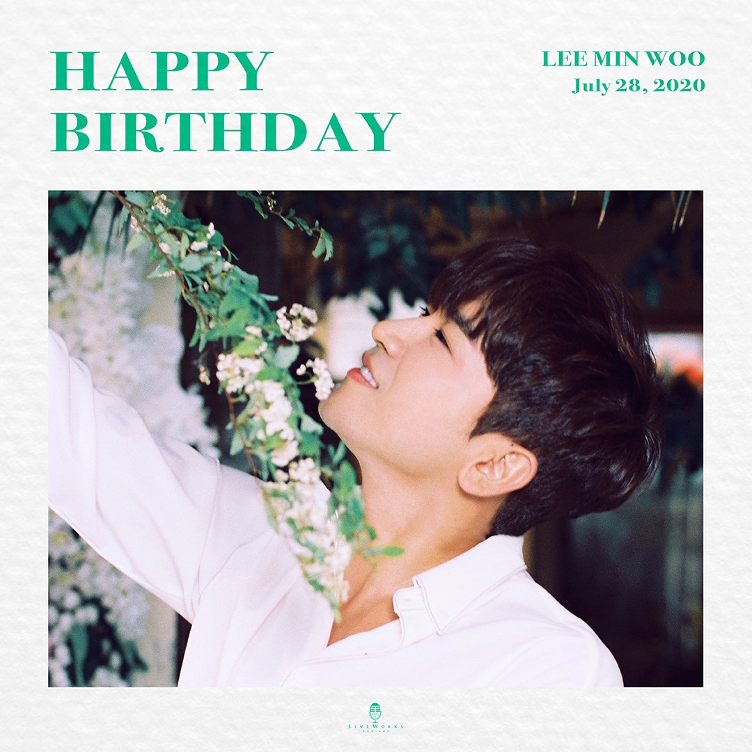 2020/07/28
HAPPY MINWOO DAY ♥

#신화 #SHINHWA #M #MINWOO
#HBD #HappyBirthday #생일축하합니다
