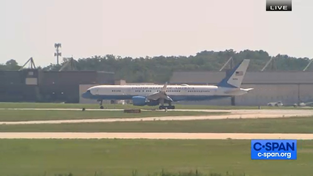 John Lewis Casket Arrival at Joint Base Andrews and Motorcade to the U.S. Capitol:  https://www.c-span.org/video/?474253-1/representative-john-lewis-casket-arrival-joint-base-andrews-motorcade-us-capitol&live