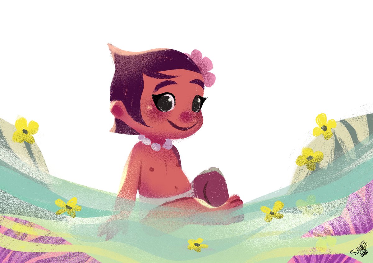 Moana! Quick warm up study on Annette Marnat’s artwork :)
I LOOOOVE her work so much, she’s amazing with colors!
Timelapse in the comments!
🌈