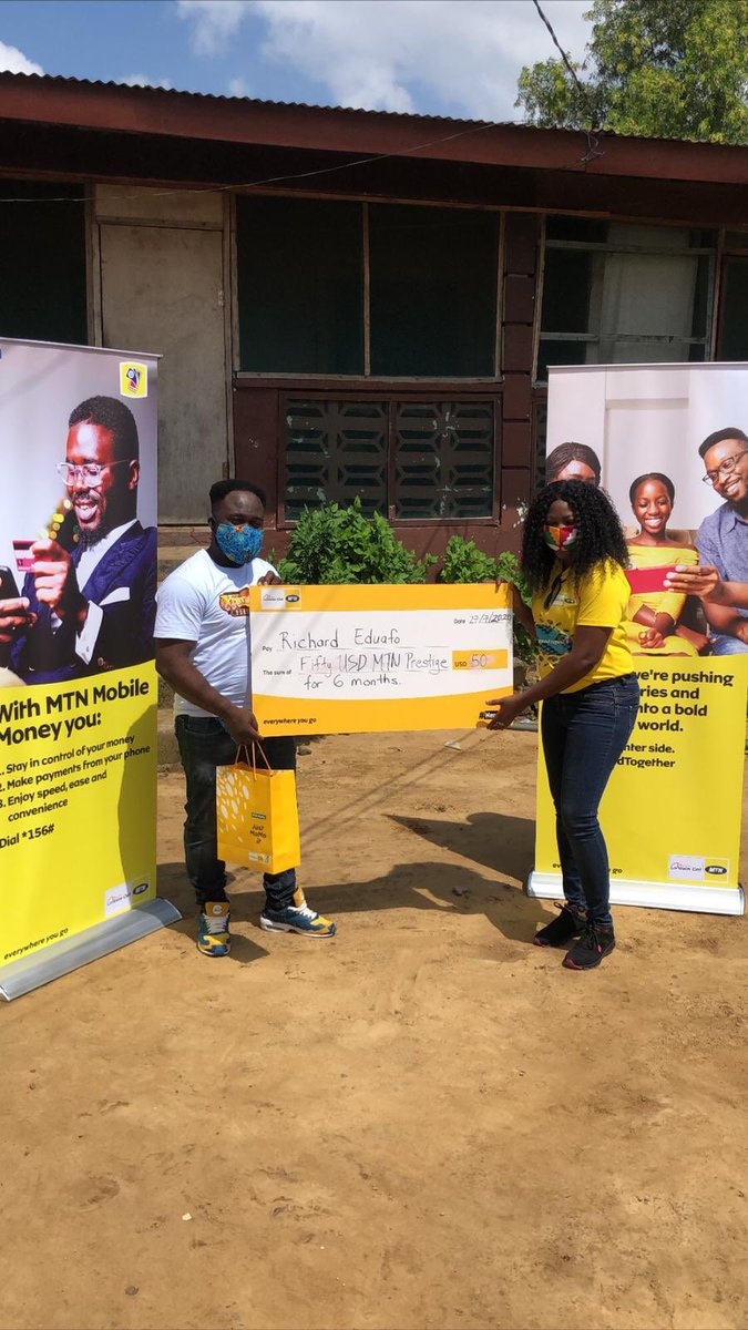thelibinfluence's tweet photo. Congratulations to Joma Barleah (@gioboyjoma) on winning the Lonestar Cell MTN #MyLIB competition. He came in first place while Allain Sims of Clouds Studio came in second and Richard Eduafo of Staga Media came in third๐๐พ https://t.co/11tjcIoGd7