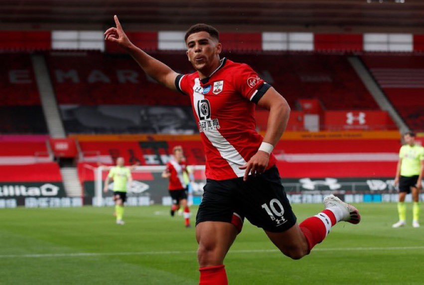 #10 - Che Adams. I have said all seaon he will come good. His hold up play and awareness is the best in the squad. Only 24 years and age and in the last few weeks we have seen what he is capable of. Believe in Che. Would be higher if he had a couple more goals. 6/10  #saintsFC
