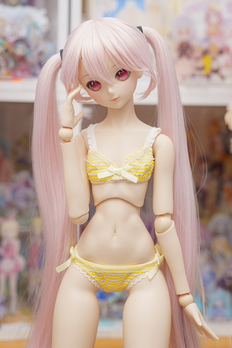 Dp On Twitter 久しぶりの大きい娘お着替えですし せっかくなので Dd桜ミク エルドール下着 Insomnia Wig