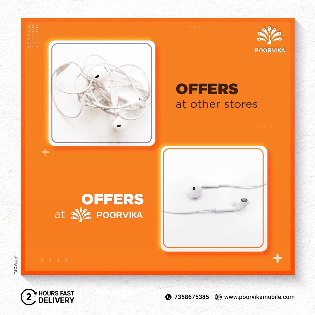poorvika_india's tweet photo. We Never Confuse you with our #Offers, Shop your Favourite #BluetoothHeadphones With Incredible #Discount at #Poorvika.

Bluetooth Headset : https://t.co/Rnb9uc2MbZ
TWS Headset : https://t.co/aMXGRM3RgQ
#Poorvika #HeadPhones #BluetoothHeadset
#Wireless #EarBuds #NoiseCancellation https://t.co/g1kRD27U5X