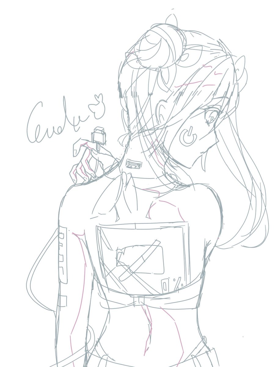 下書きまでは描いてるんですが オリジナル絵があまり捗らないんですよね この中で好 サメラテの漫画