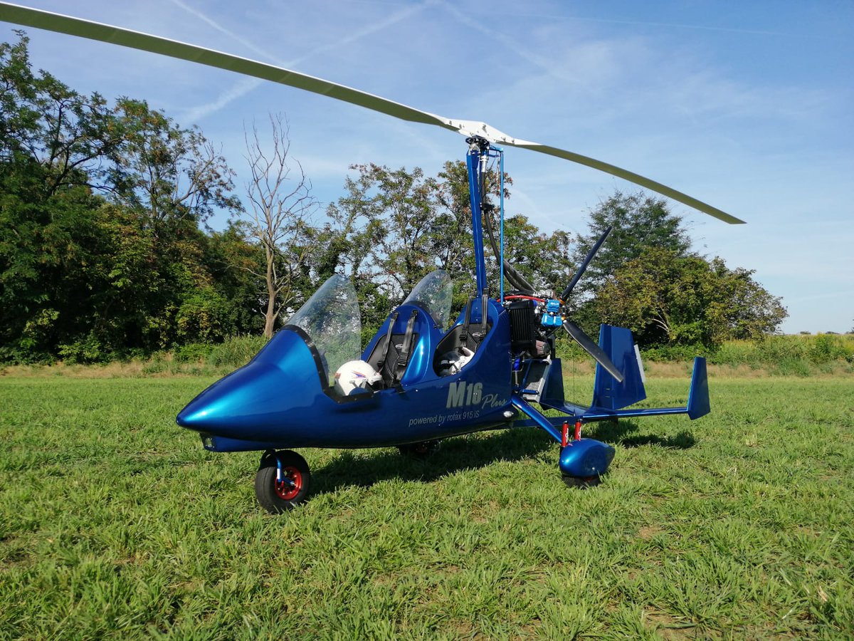 MagniGyrosrl's tweet photo. A shiny #M16PLUS powered by Rotax #915iS ready for the French skies!!!
Enjoy your #Gyro! https://t.co/ZklJr4BGsS