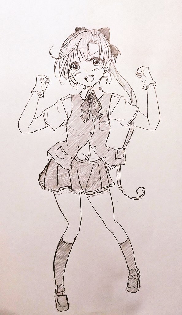 #みなさんの陽炎型のイラスト見せてください 