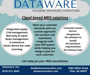 DatawareInc's tweet image. Vendor Managed Inventory solutions for MRO