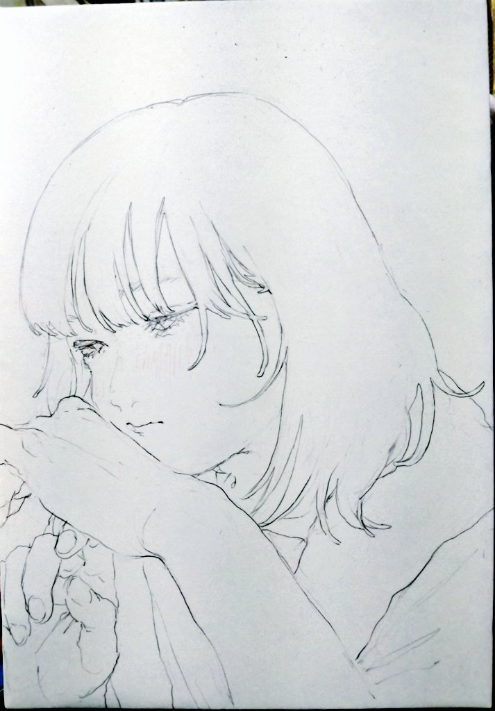 ラフ▶ざっくり▶清書▶今 