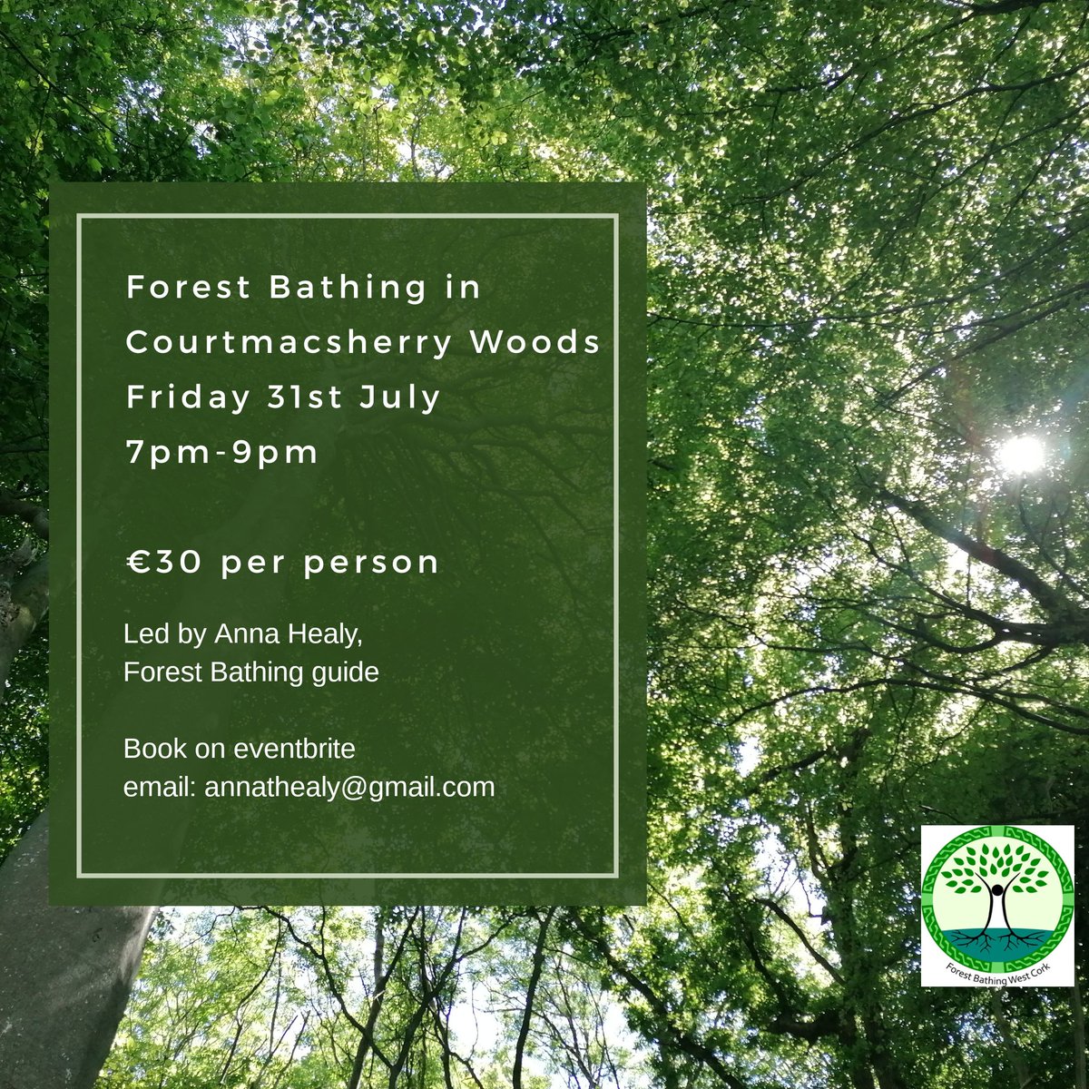 AnnaHealyCoach's tweet photo. Looking forward to the first session of the season in Courtmacsherry Woods this Friday. A couple of spaces still available. DM if you're interested. https://t.co/gP2FMB2vTX
