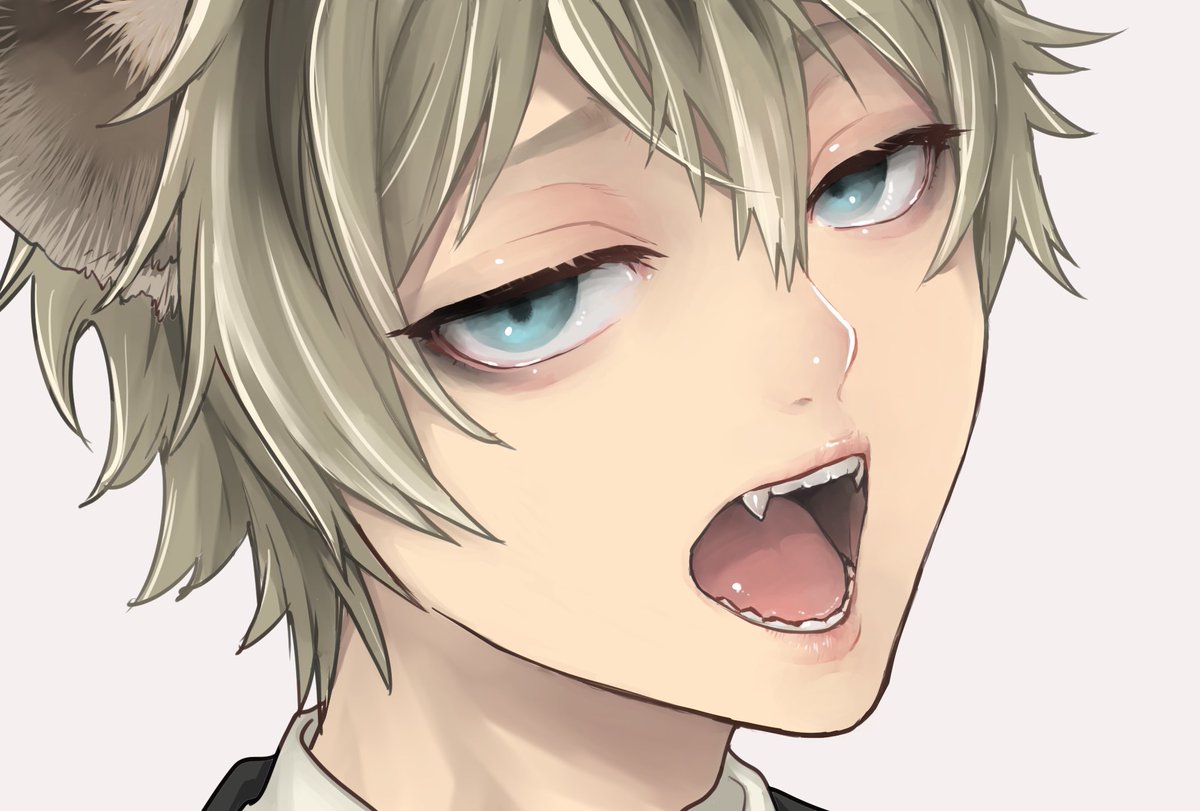 ツイステ これは嫌そうに犬歯を見せてくれるラギーくん ツイステファンアート くまみ のイラスト ツイステ これは嫌そうに犬歯を見せてくれるラギーくん ツイステファンアート くまみ のイラスト