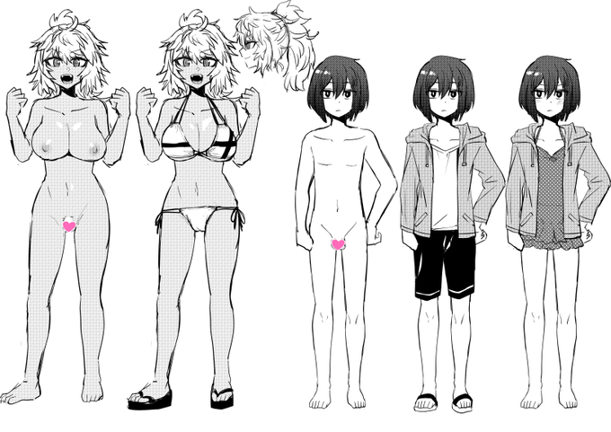 「秋海でいっぱい」
水着回を描きたい。掲載は9月。そんなコンセプトで描きました。
後輩褐色ワンコ。ただし独占欲強し。描いてて楽しかったです。
実は昔描いた同人がベースで、今だったらどう描くか?というのも
入れてます。まぁ…元の同人を持ってる人凄い少ないだろうけども… 