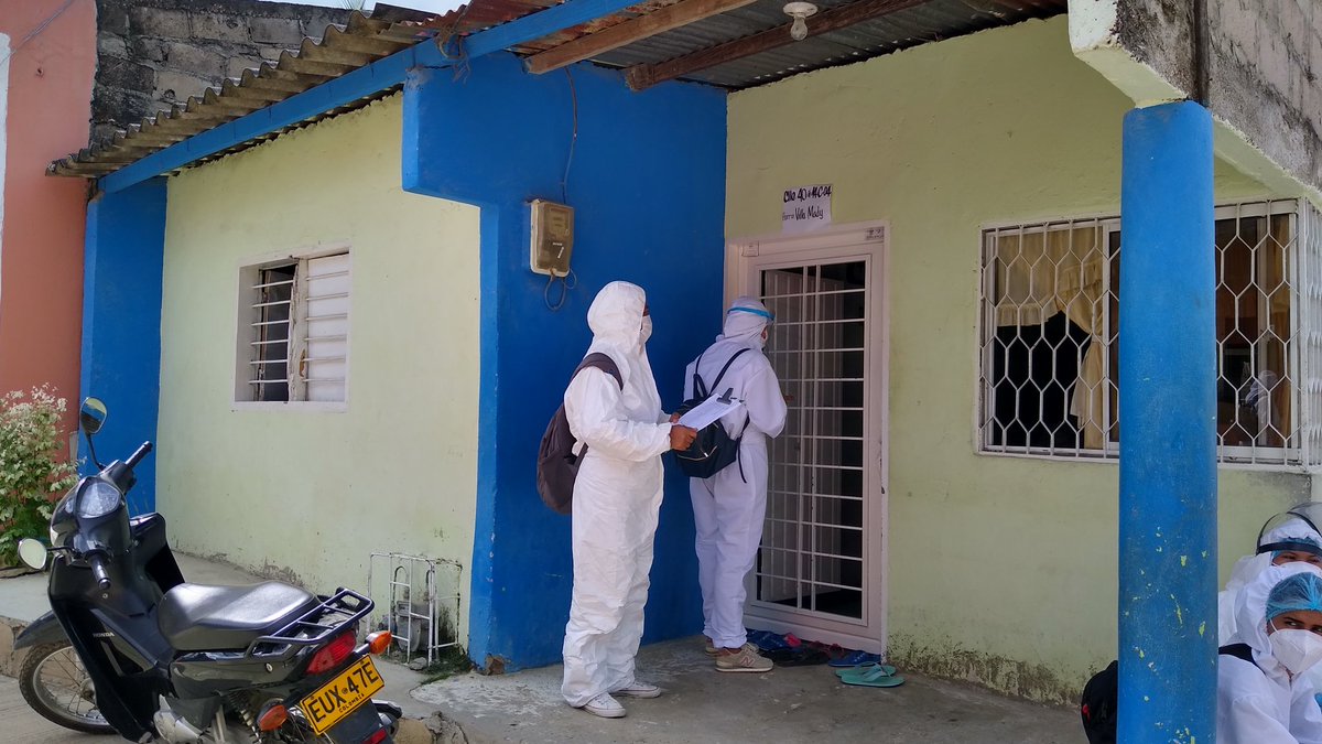 SucreUnidos's tweet photo. #UnidosPorSucre Iniciamos la semana en el barrio Villa Mady. Las EPS continuamos con el trabajo pedagogico y de toma de muestras, pensando siempre en la salud de los sucreños.  
@MinSaludCol 
@Supersalud 
@GobSucre 
@alcaldiasljo https://t.co/W9ovYjVzi6