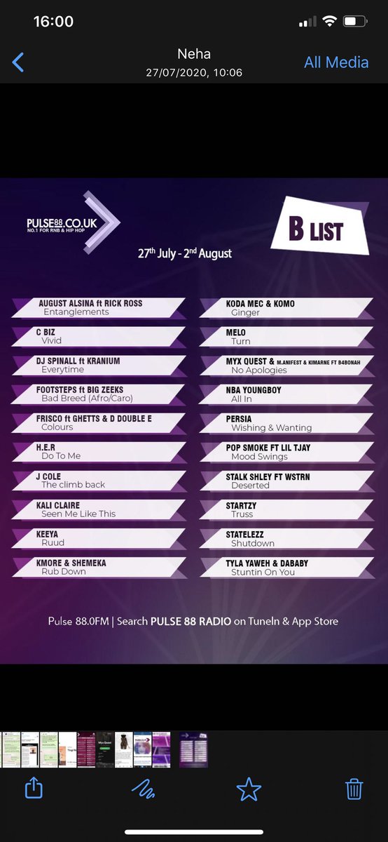 MyxQuest's tweet photo. Massive shout out to @pulse88radio for adding #NoApologies with @manifestive @kimarnemusic ft. @b4bonah on the #BList 🙌🏿🙌🏿🙏🏿🙏🏿
#LinkInBio‼️ #VideoOnYouTube‼️
#MyxQuest #Producer #Composer #Kimarne #Manifest #B4Bonah #NewMusic #Playlist #RadioPlay https://t.co/ItDUWaDRPx