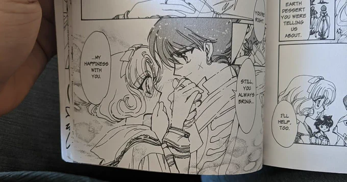 LIKE literally I was going through old manga (this particular one is over 15 years old) and I had my Ratatouille/Anton Ego moment looking at this page 