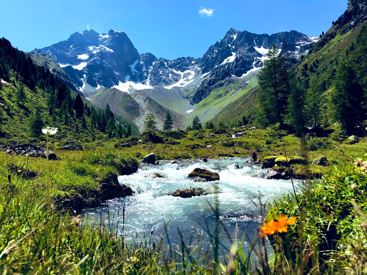 Klostertalfan's tweet photo. 3 Almen wandeling. Prachtige route! #Pitztal #Neubergalm #Tiefentalalm #ArzlerAlm #Oostenrijk https://t.co/VDNRPI2Erc
