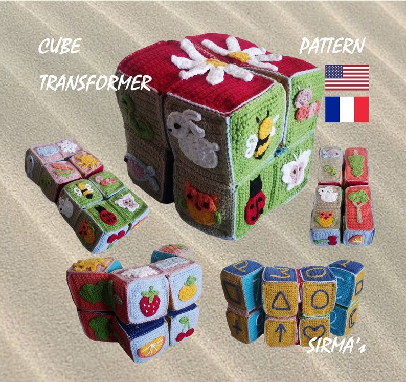 knithacker's tweet photo. Crochet Activity Cubes Are So Clever! Here Are Four Fun Patterns To Choose From! 👉 https://t.co/3UzmPClhfh #crochet #activitycube #handmade #diy #giftideas #montessori #activitycube https://t.co/wopzt0Lk2P