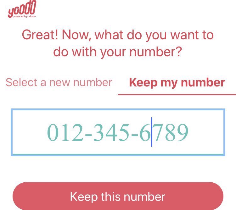 Okay lepas selesai yang tu then korang pilih keep my number untuk kekalkan no. lama korang tu-Masukan email & pass-Dia terus email pin. Masukan pin tu-Masukan alamat untuk dia pos. Free je tau