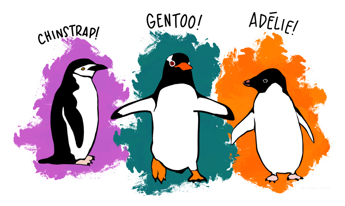 thomas_mock's tweet photo. The @R4DScommunity welcomes you to week 31 of #TidyTuesday!  We're exploring Palmer Penguins!!

📁 https://t.co/sElb4fcv3u
📰 https://t.co/rJJaO2Rnhr

#r4ds #tidyverse #rstats #dataviz https://t.co/9cJJK8vBmK