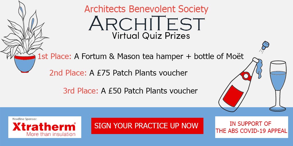ArchBenSoc's tweet photo. Exciting prizes up for grabs at our #ArchiTest quiz this Thursday at 6.15pm. Get your team together and sign up at https://t.co/ZoFMvAJerE. All proceeds raised will go towards supporting our COVID-19 Emergency Appeal so make sure your team has signed up before the spaces run out! https://t.co/W5TISqu5lK