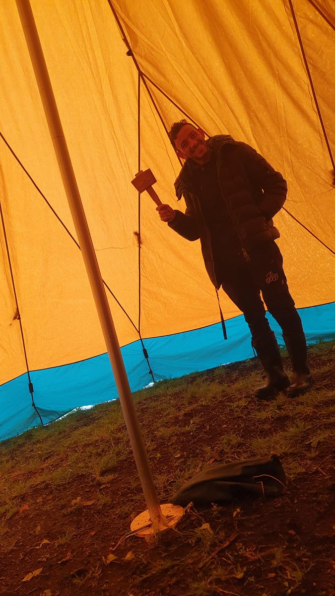 Our <a href="/TentipiTents/">Tentipi Tents</a> arrived today and made Robert a happy man ⛺⛺⛺