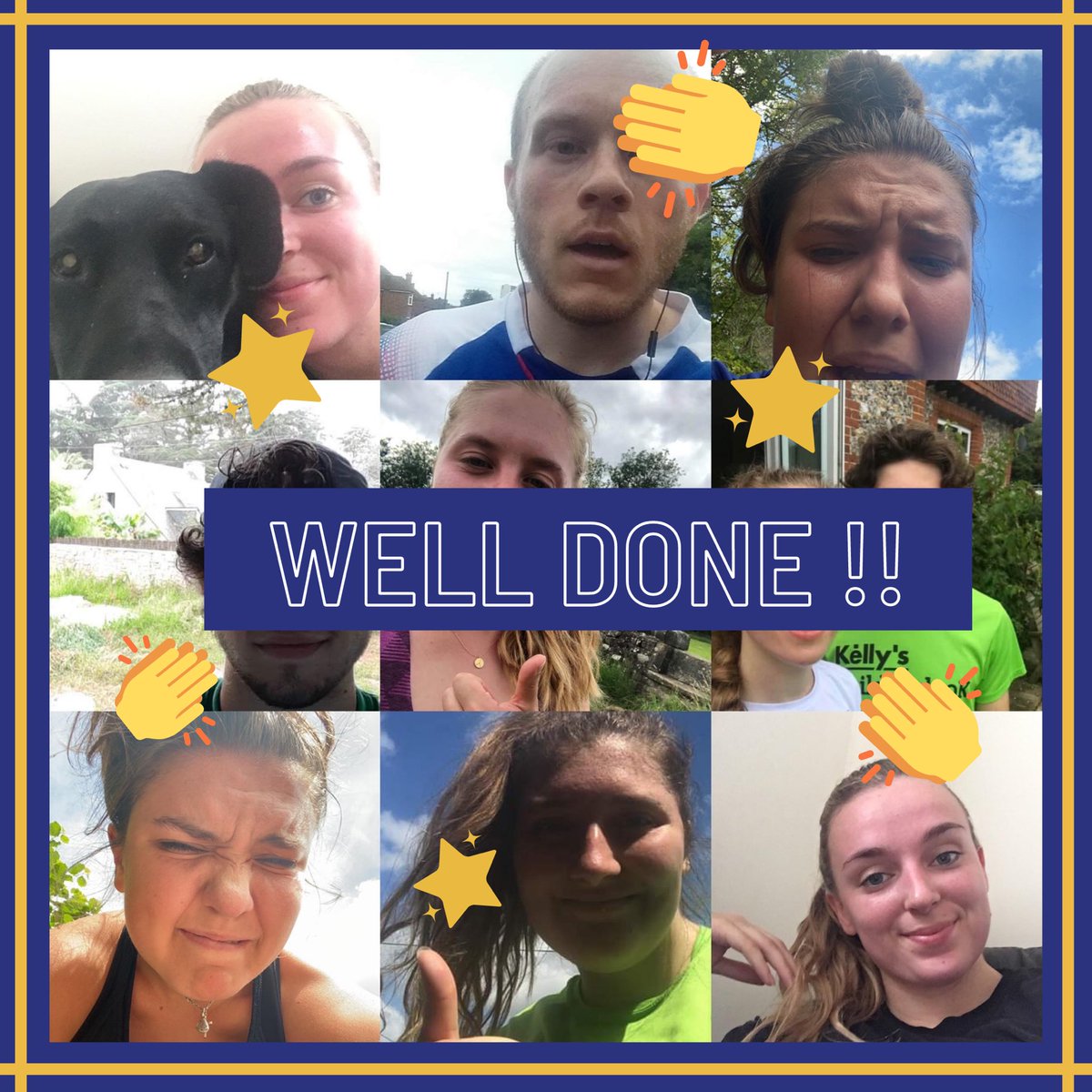 Some of our amazing members have taken part in running 17miles in a week!! All donations go to the oak leaf charity, so please keep giving: 
uk.virginmoneygiving.com/Team/UOSHCSide…
Well done everyone! 💙💛💙