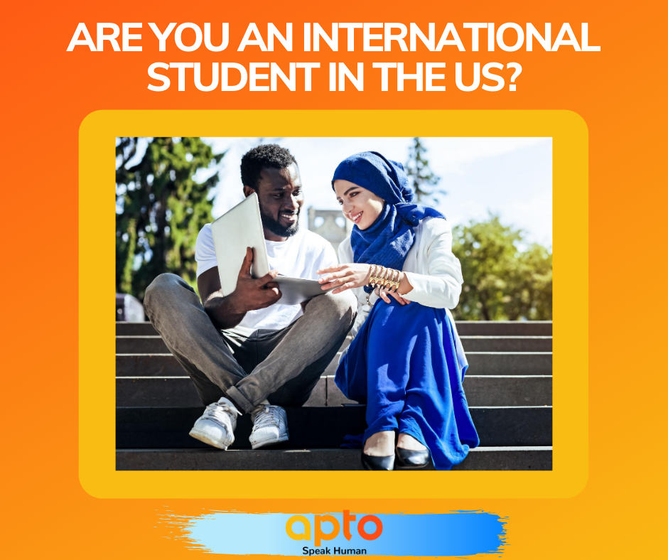 Your story matters & we want to hear it! 

To learn more about why your story matters to Apto's mission of supporting you & others to have the most positive student experience, click here:
share.hsforms.com/5652413/a1019f…

#SpeakHuman #internationalstudent #studentsupport #studentblog