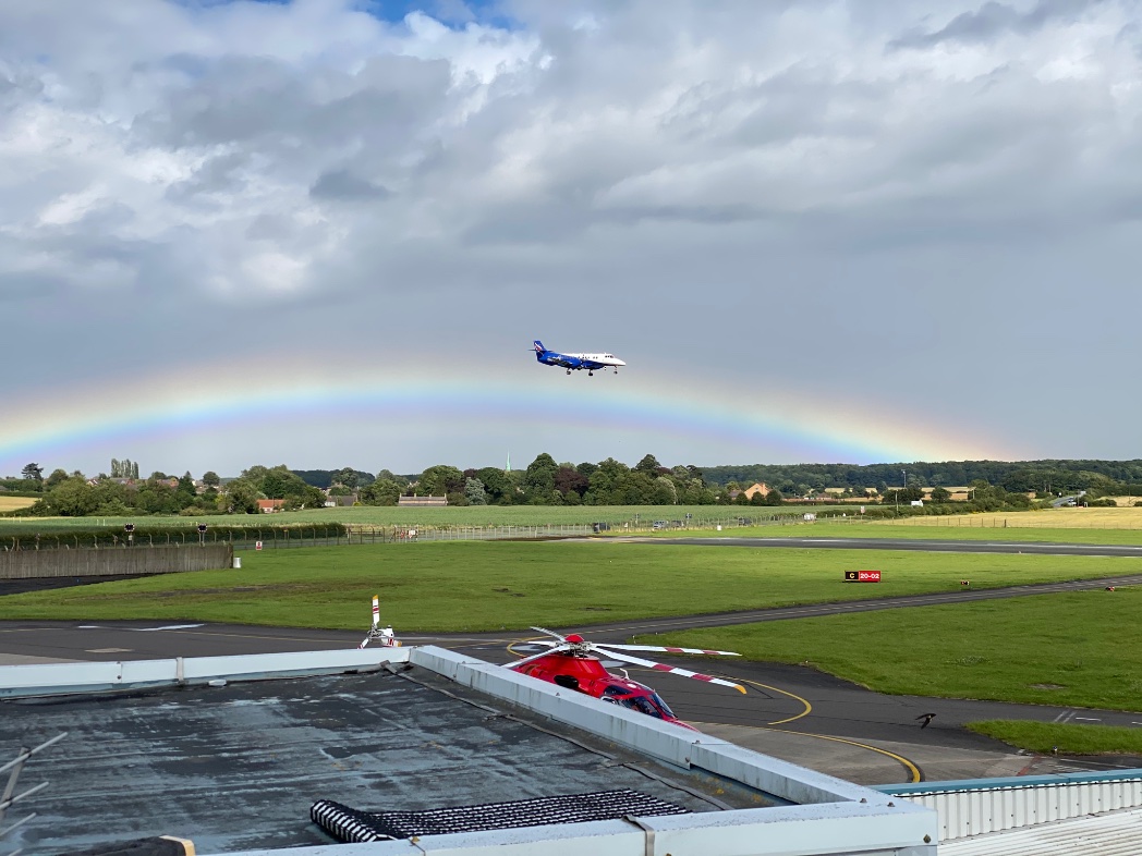 Jon.E (@dontfailtotri) on Twitter photo Somewhere over the Rainbow at Humberside <a href="/EasternAirways/">Eastern Airways UK</a> #avgeek #aviation #weather #airtrafficcontrol Somewhere over the Rainbow at Humberside <a href="/EasternAirways/">Eastern Airways UK</a> #avgeek #aviation #weather #airtrafficcontrol