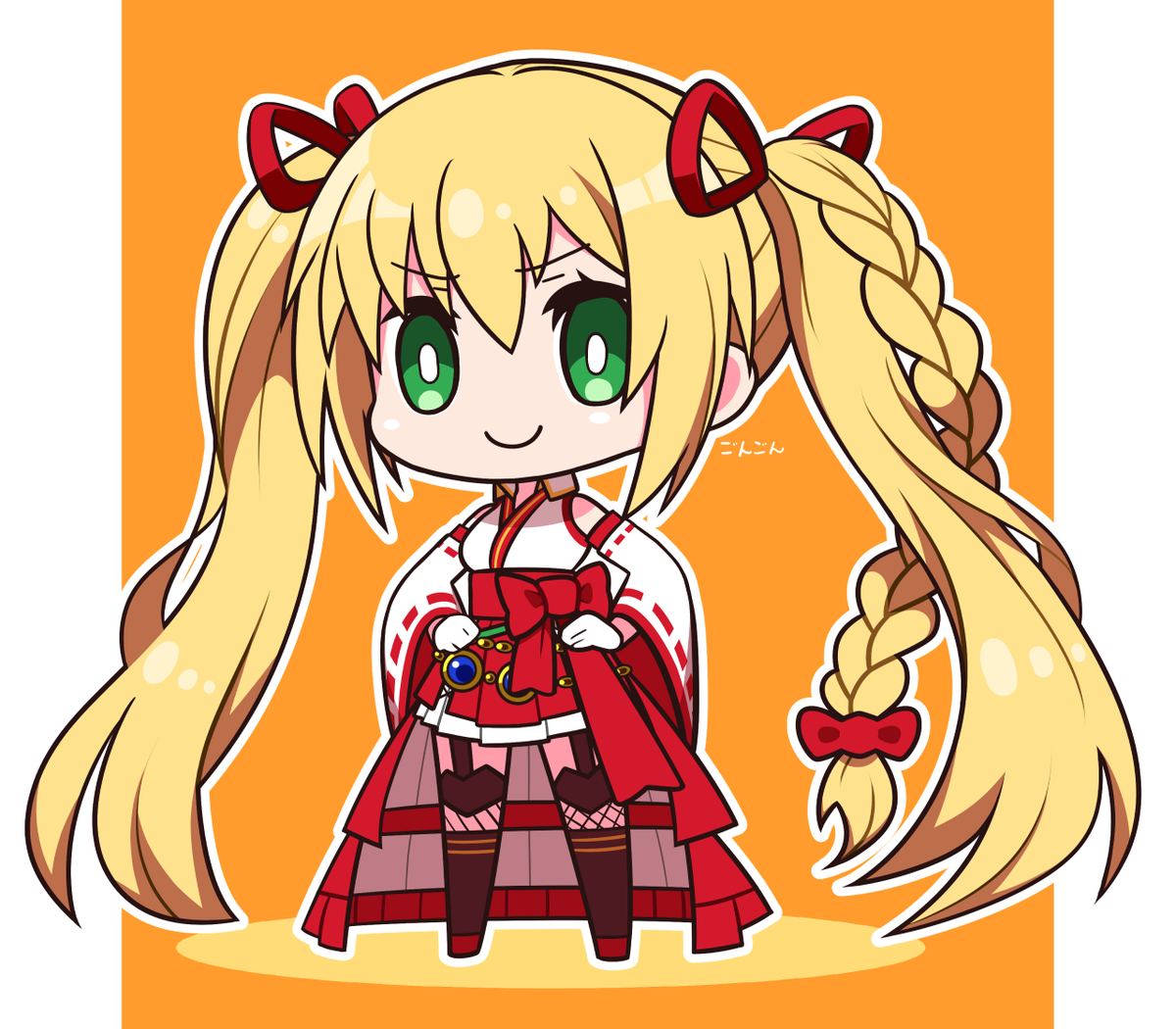 「小っちゃくても態度はデカイ
#いろは絵馬 」|Rune💎🦉@4/29【あ-09】でりしゃす♪♪♪ストーリー3のイラスト