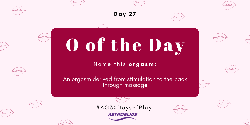 ASTROGLIDE's tweet photo. TIL this is an actual type of orgasm π€― Give it a name for our #AG30DaysofPlay contest! To enter:
1. Follow us
2. Name the O
3. Tag a friend (Must be US to win) #contest #giveaway https://t.co/puHDf2gfa8