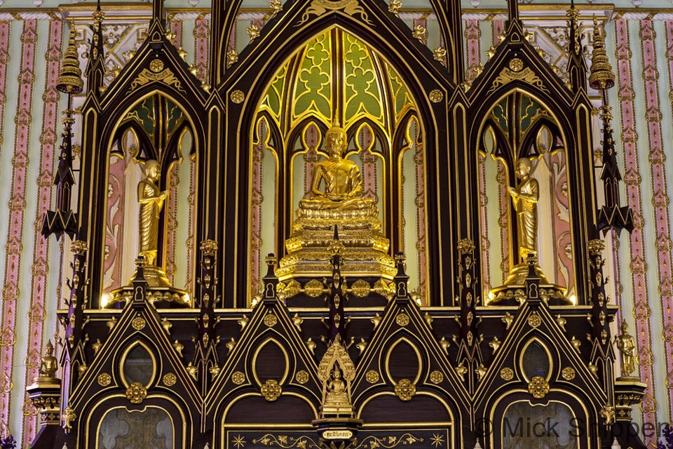 GothicArchitect's tweet photo. Wat Niwet Thammaprawat (Thai: วัดนิเวศธรรมประวัติราชวรวิหาร) is a Wat (Buddhist Temple) located in the Bang Pa-In Royal Palace in Thailand. 

The Wat, dedicated to the Dhammayut Order, was built to a design by Joachim Grassi between the years 1876-1878 https://t.co/WKkcQ4BrnW