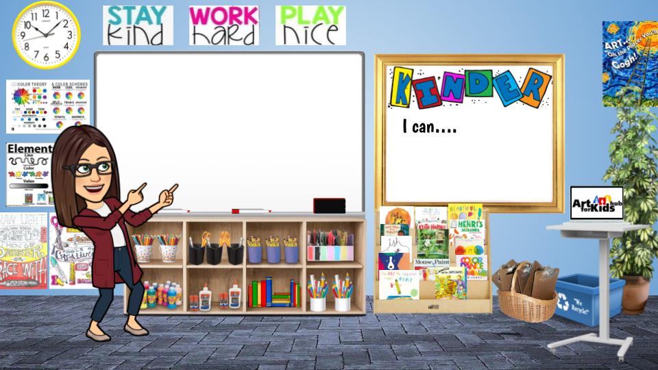 ArtLinscomb's tweet image. I am finally done with my virtual classroom! All of the books are linked to read alongs, the art for kids hub link takes you to their main page, and the posters are linked to videos!!
@CFBRainwater @DrThomasCFB @DlrMaggie #RainwaterRocks #CFBmattestome #virturallearning #art