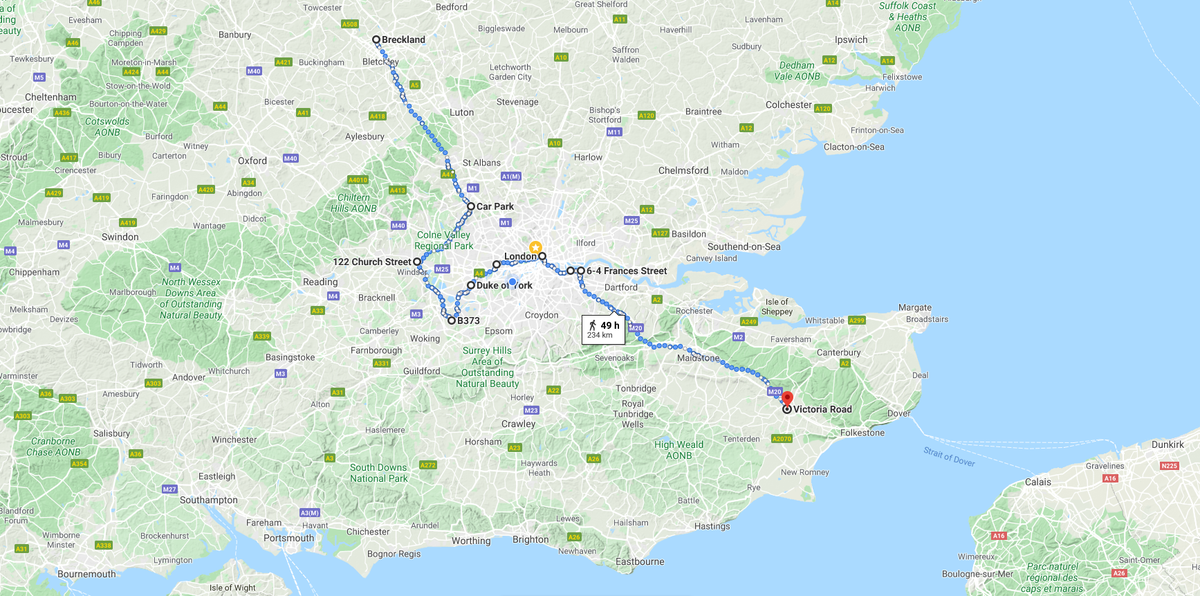 bowmanrileyarch's tweet photo. #mondaymotivation we completed a remote #running challenge! 18 members of our team ran collectively from Newcastle to London over four weeks. Our team completed the final leg from Milton Keynes - London.  #teameffort #teamculture #healthandwellbeing #lockdown2020 #runners #people https://t.co/lDnfXPdBR7