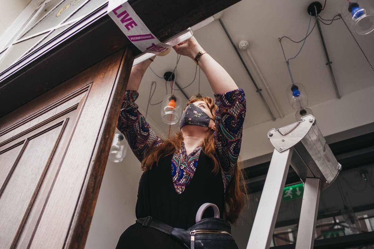 laurengconnolly's tweet photo. Greta Zabulyte 📸
•
#missinglivetheatre #scenechange #saveourfreelancers #freelancersmaketheatrework #lutonartist #theatredesigner #setdesigner #thehatfactory #thehatfactoryluton #artist #installation #design #theatre https://t.co/LRuEf0wZtc