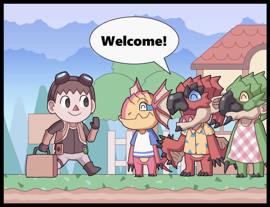 ayyk92's tweet photo. Monster Crossing: New World https://t.co/Hvpj5zD7QH