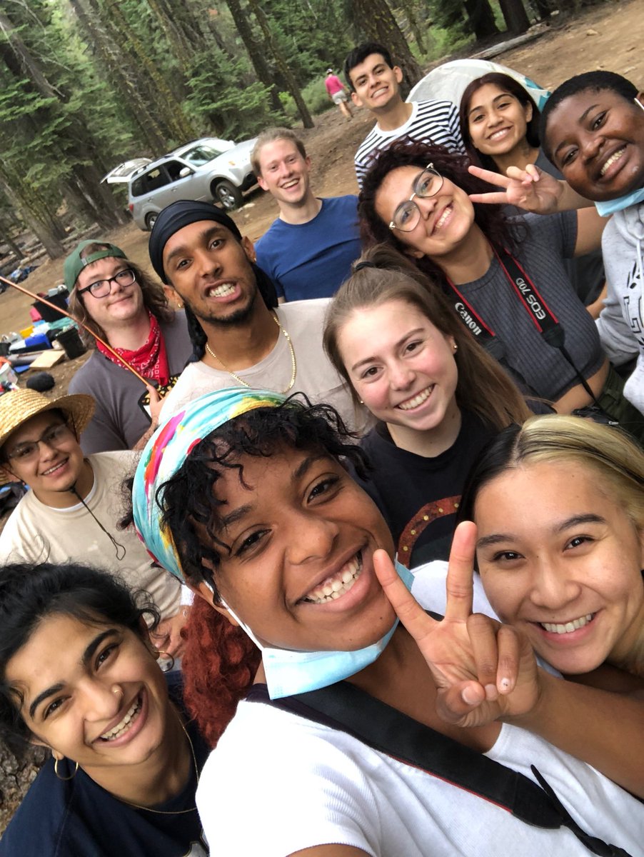 Back from a signal-free field trip to the El Dorado National forest! 

We hiked through massive forests, searched for scorpions under logs, and waded through the creek in hopes of finding salamanders (no luck, but we did find a cute garter snake!)