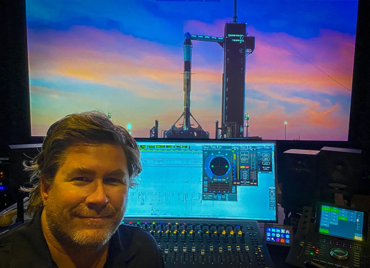 NUGENAudio's tweet image. Re-recording mixer Michael Phillips Keeley used several NUGEN plug-ins to create an immersive environment for Discovery Network's Journey to the Future, documenting the SpaceX Falcon 9 launch. Find out more bit.ly/3hSo6t5 #proaudio #prosound #postaudio #surroundmixing