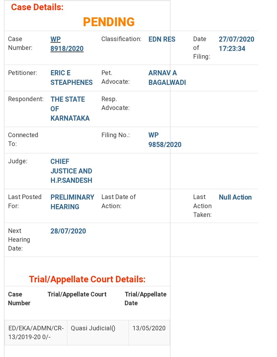 barandbench's tweet photo. [Karnataka CET UPDATE] The matter is listed for tomorrow before a bench of Chief Justice Oka and Justice Sandesh.

@anubha1812 @advocate_alakh  #StudentsInSCAgainstUGCStudents #RefundExamFees  #KarnatakaCovidHorror @CMofKarnataka @drashwathcn https://t.co/WOM8QvSVmY