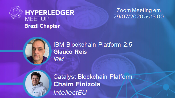 lfdecentralized's tweet photo. Pessoal, tem #meetup do Capítulo Hyperledger Brasil dia 29/Julho! Pra quem quer conhecer mais sobre plataformas #Blockchain é uma boa pedida. 18h com Glauco Reis e Chaim Finizola.

https://t.co/AIEeTZV2Mh https://t.co/0CE13KqThq